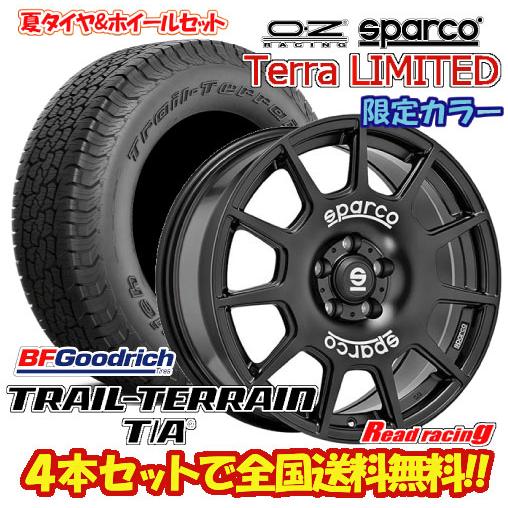 オールテレーン OZ SPARCO TERRA LIMITED 17X7.5J 5H/114.3 +48 BFG