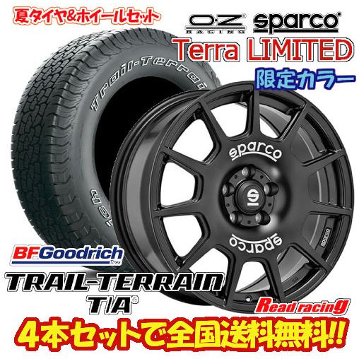 オールテレーン OZ SPARCO TERRA LIMITED 17X7.5J 5H/114.3 +48 BFG