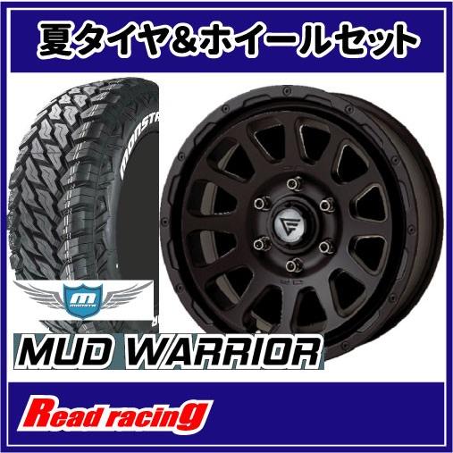 デルタフォース OVAL 16X7.0J 5H/114.3 +42 MONSTA マッドウォーリア M/T LT215/70R16 107/105Q 4本SETで送料無料！！