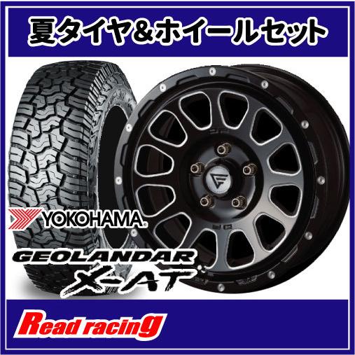 デルタフォース OVAL 16X7.0J 5H/114.3 +35 ヨコハマ ジオランダー X-AT G016 LT245/70R16 118/115Q 4本SETで￥247,600 全国送料無料！！