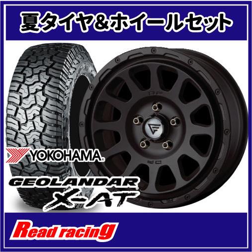 デルタフォース OVAL　16X7.0J　5H/114.3　+35　ヨコハマ ジオランダー X-AT G016　LT245/70R16　118/115Q　4本SETで送料無料！！