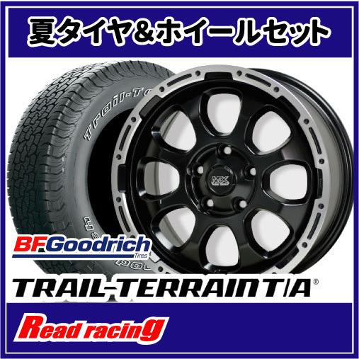 マッドクロス GRACE　17X7.0J　5H/114.3　+38　BFG トレールテレーン T/A　225/65R17　102T　4本SETで送料無料！！