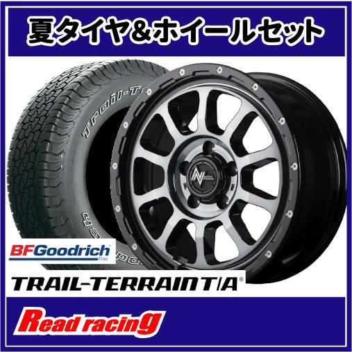 ナイトロパワー M10 PERSHING S 17X7.0J 5H/114.3 +42 BFG トレールテレーン T/A 225/65R17 102T 4本SETで￥247,600 全国送料無料！！