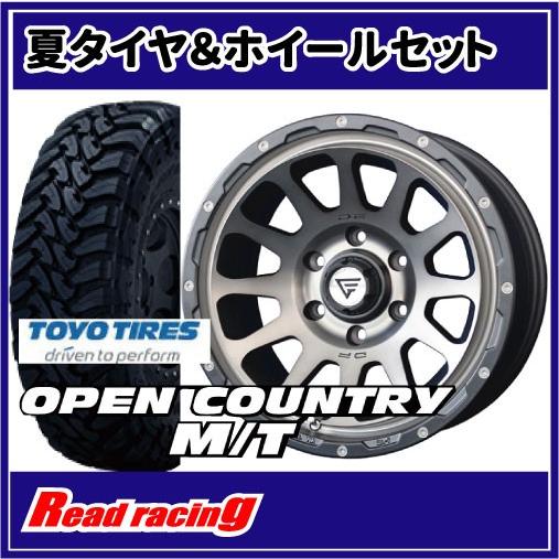 デルタフォース OVAL　17X8.0J　6H/139.7　+20　トーヨー オープンカントリー M/T　LT265/65R17　120/117P　4本SETで￥290,000 全国送料無料！！｜read-store