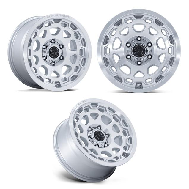 BLACK RHINO CONGO BR026　17X8.5J　5H/114.3　+35　ヨコハマ ジオランダー A/T4 G018　LT245/65R17　111/108S　4本SETで送料無料！！_1