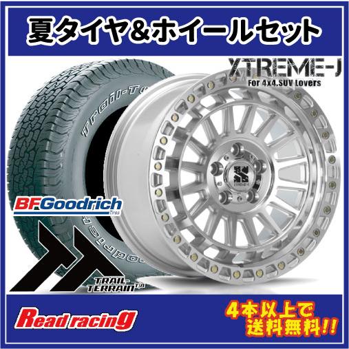 XTREME-J 17インチ タイヤ・ホイールセット 245/65R17 オールテレーン MLJ エクストリームJ XJ08 17X7.5J 5H/114.3 +42 BFG