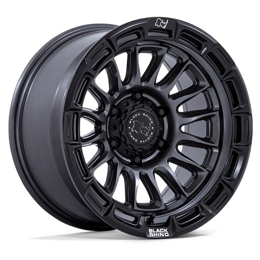 20インチ BLACK RHINO ホイール MONSTAタイヤ セット