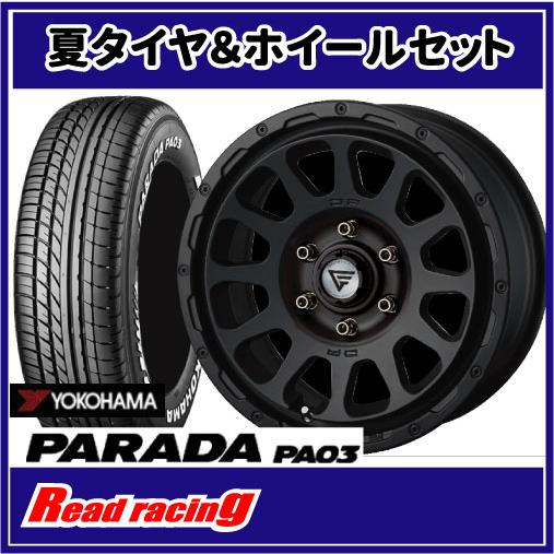 こ*ん様 Yokohama PARADA PA03 16インチタイヤホイール　4 PARADA 夏タイヤ 200系 ハイエース レジアスエース 16インチ