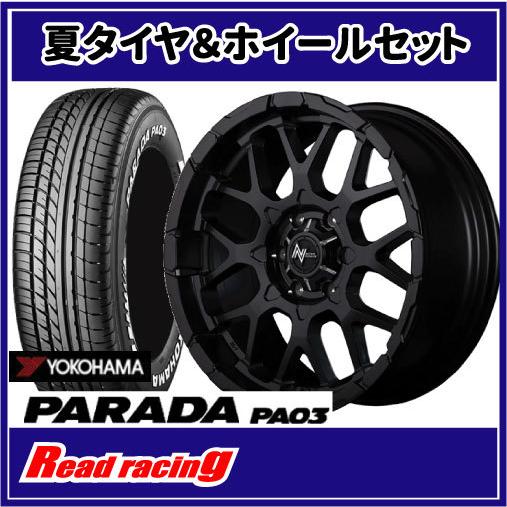 PARADA PA03 ナイトロパワー M28 BULLET 16X6.5J 6H/139.7 +48