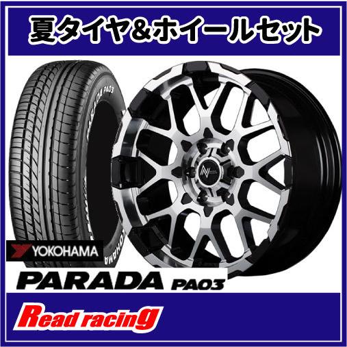 PARADA PA03 ナイトロパワー M28 BULLET 17X6.5J 6H/139.7 +38 