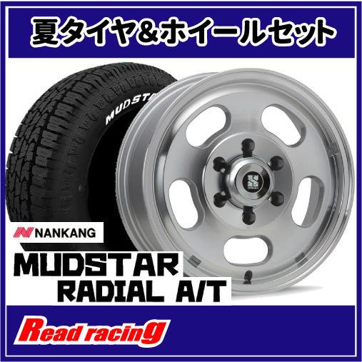 エクストリームJ D:SLOT　16X6.5J　6H/139.7　+38　ナンカン マッドスター ラジアル A/T　215/65R16C　109/107L　4本SETで送料無料！！