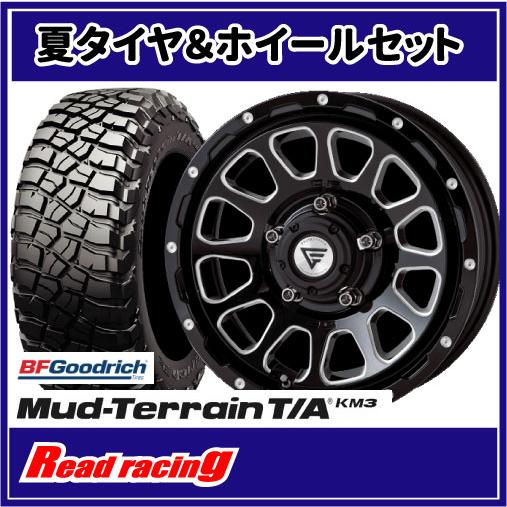 デルタフォース OVAL 16X5.5J 5H/139.7 +20 BFG マッドテレーン T/A KM3 LT225/75R16 115/112Q 4本SETで￥268,400 全国送料無料！！