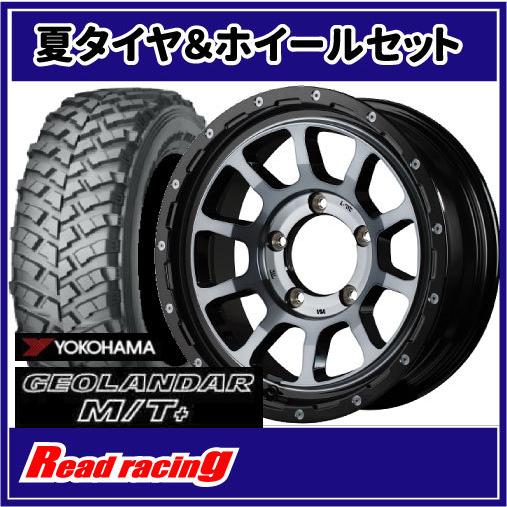ナイトロパワー M10 PERSHING J　16X6.0J　5H/139.7　-5　ヨコハマ ジオランダー M/T+ G001J　7.00R16C　103/101Q　4本SETで送料無料！！