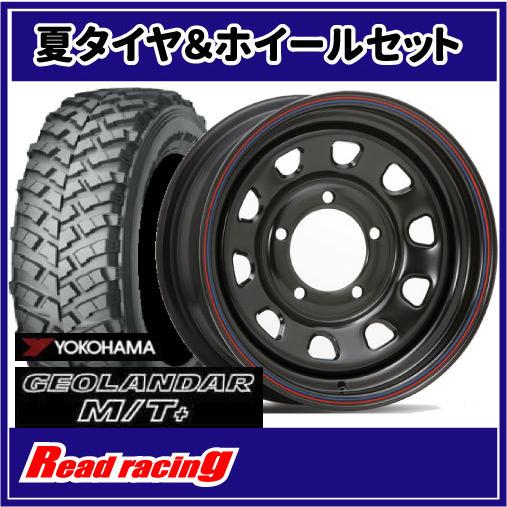 MLJ デイトナSS 16X6.0J 5H/139.7 ±0 ヨコハマ ジオランダー M/T+ G001J 7.00R16C 103/101Q 4本SETで￥114,400 全国送料無料！！