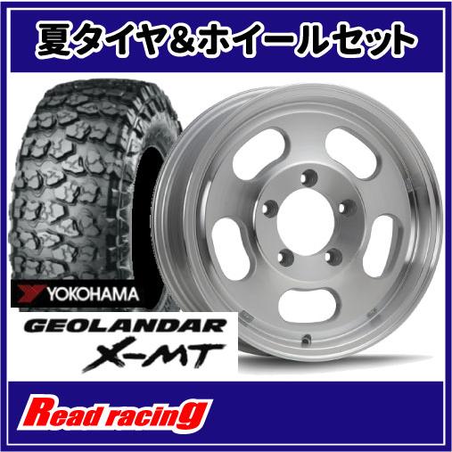 エクストリームJ D:SLOT　16X5.5J　5H/139.7　±0　ヨコハマ ジオランダー X-M/T G005　7.00R16C　108/106N　4本SETで送料無料！！
