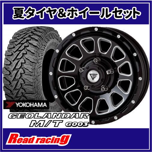デルタフォース OVAL　16X5.5J　5H/139.7　+20　ヨコハマ ジオランダー M/T G003　195R16C　104/102Q　4本SETで送料無料！！
