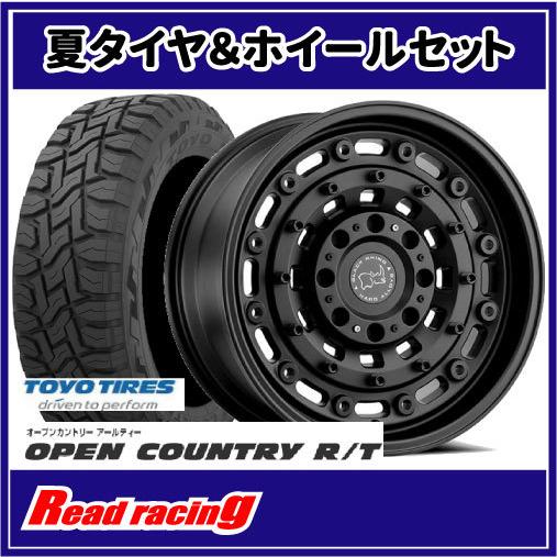 OPEN COUNTRY - BLACK RHINO ARSENAL 17X8.0J 5H/114.3/127 (10H) +30 トゥーヨー 開けひろげカントリー R/T 225/65R17 102Q 4本SETで￥252,400 全国貨物輸送無料！！ 車、バイク、自転車-自動車-夏タイヤ、ホイールセット