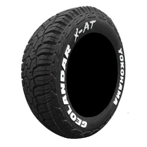ララパーム CUP2 14X4.5J 4H/100 +45 ヨコハマ ジオランダー X-AT G016 175/80R14 99/98N LT 4本SETで￥105,200 全国送料無料！！の画像