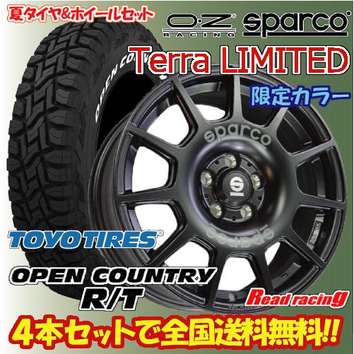 OPEN COUNTRY OZ SPARCO TERRA LIMITED 16X7.0J 5H/100 +42 トーヨー 
