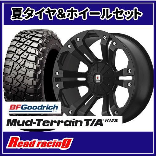【再々値下げ】KMC XD778MONSTER 18インチ【4本セット】 マッドテレーン KMC XD XD778 MONSTER 18X9.0J 5H/114.3・127 +35 BFG