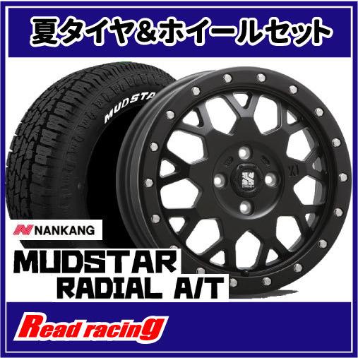 MUDSTAR エクストリームJ XJ04 15X4.5J 4H/100 +43 ナンカン マッド 