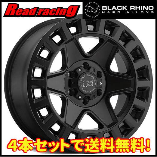 BLACK RHINO YORK 17X9.0J 6H/139.7 +12 4本SETで￥172,400 全国送料 