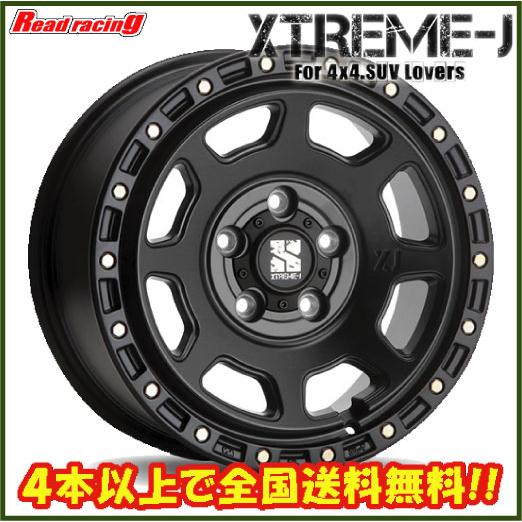 MLJ エクストリームJ XJ07 18X8.0J 5H/127 +43 4本SETで送料無料