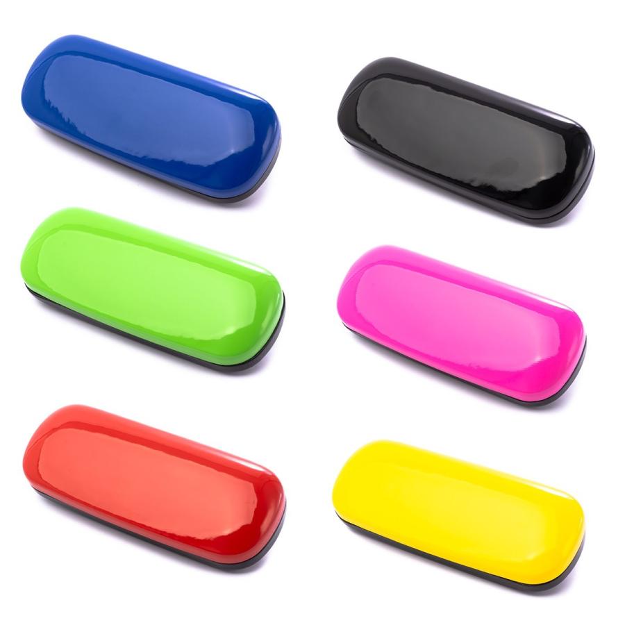 MIDI メガネケース ハードケース 収納力のあるオシャレなエナメル生地