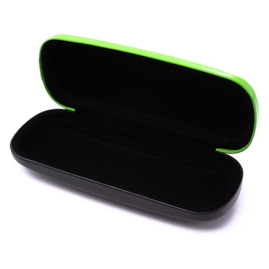 MIDI メガネケース ハードケース 収納力のあるオシャレなエナメル生地