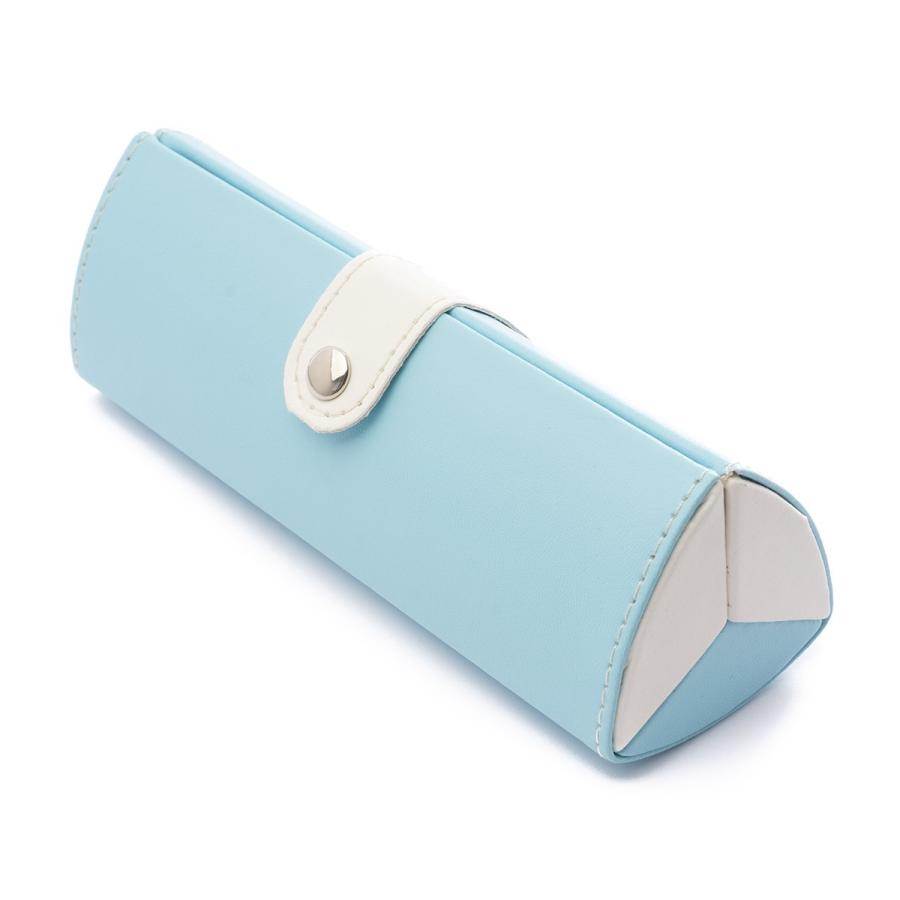 MIDI 三角形の眼鏡ケース（セミハード） 口が大きく開く可愛い