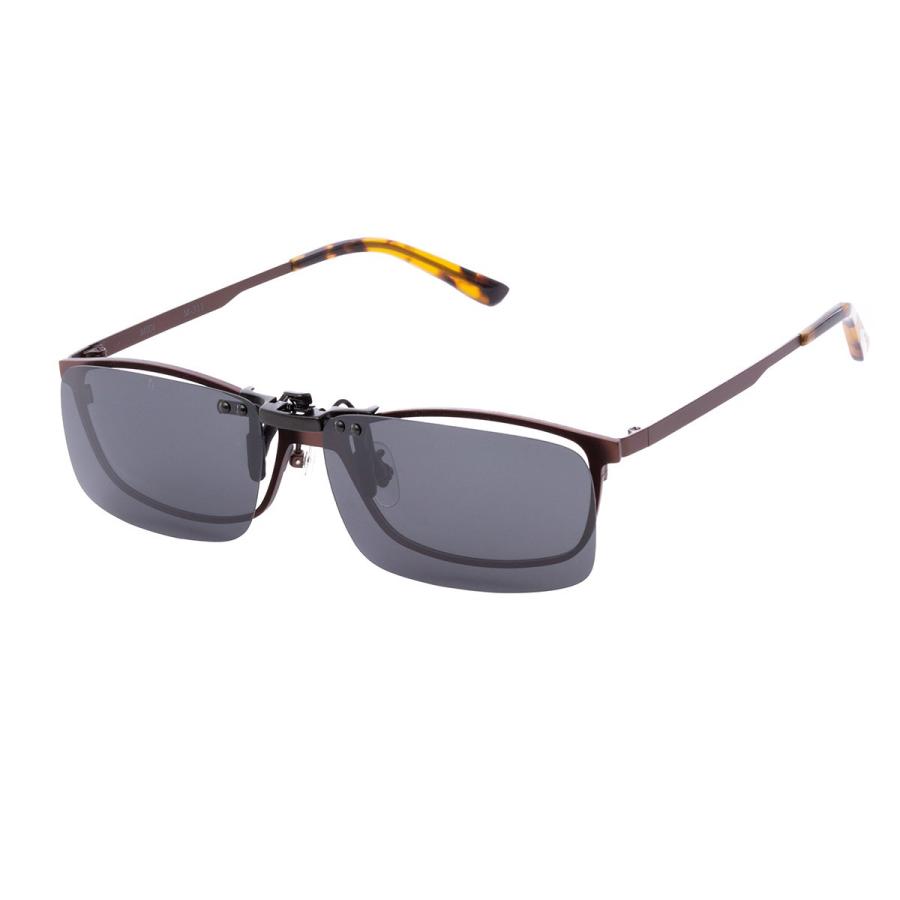 MIDI 様々なメガネにクリップオン 紫外線99.9%カット クリップ式 偏光