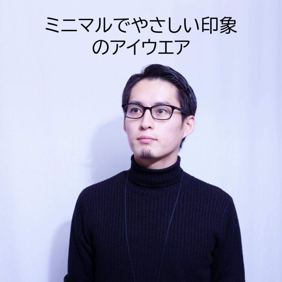 EVERNEVER 艶感アセテートのPCメガネ JIS検査済み やや小さめ〜ふつうサイズ ブルーライトカット ブルーライトカットメガネ おしゃれ EV-002-PC | ブランド登録なし | 05