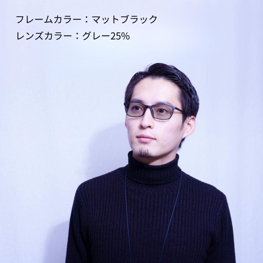 EVERNEVER 老眼鏡 大きめ 幅広 大きいサイズ 大きい フレーム 色付き