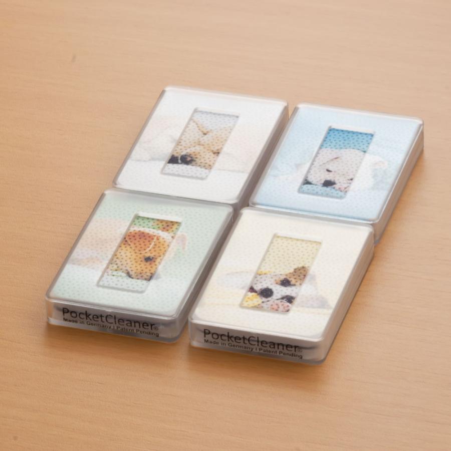 メガネ拭き 新しいコンパクト携帯クリーナー ポケットクリーナー 100