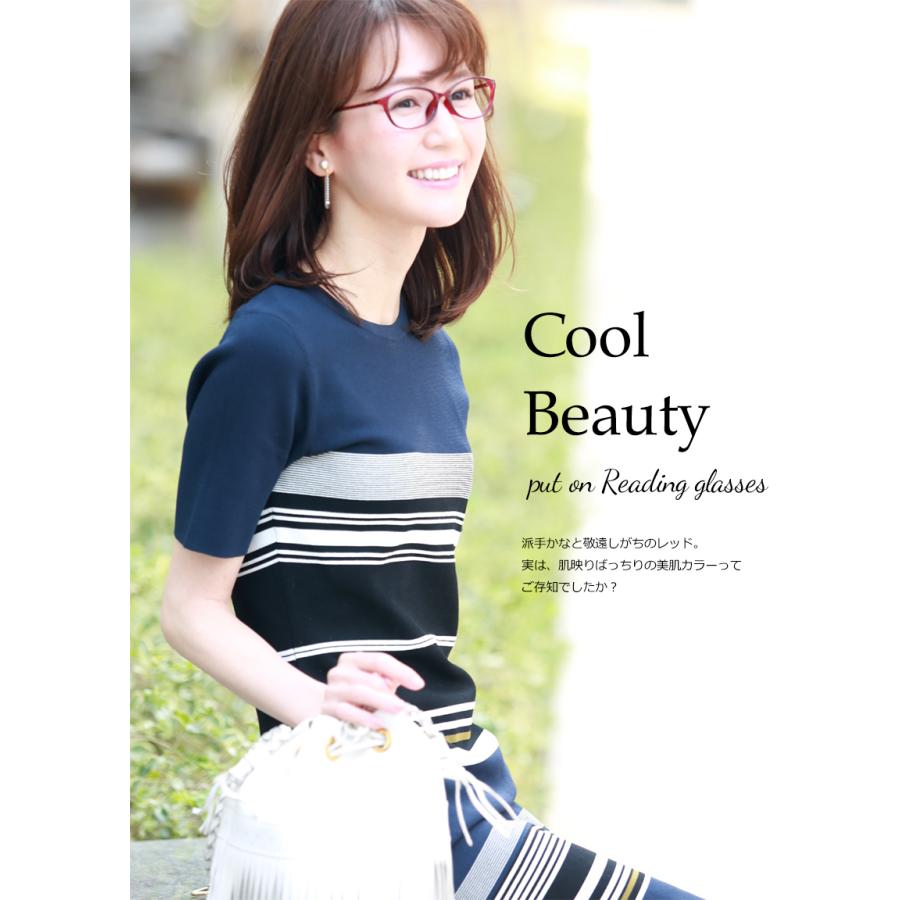 くもり止めコーティング付き特別仕様 老眼鏡 曇り止め シニアグラス おしゃれ レディース くもり止めレンズ 曇止めレンズ ブルーライトカット 女性 (M-112) | MIDI | 09