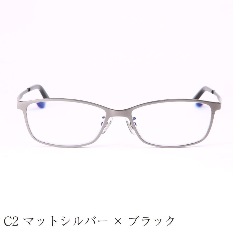 MIDI メガネ 度付き ブルーライトカット 紫外線カット (M-311S