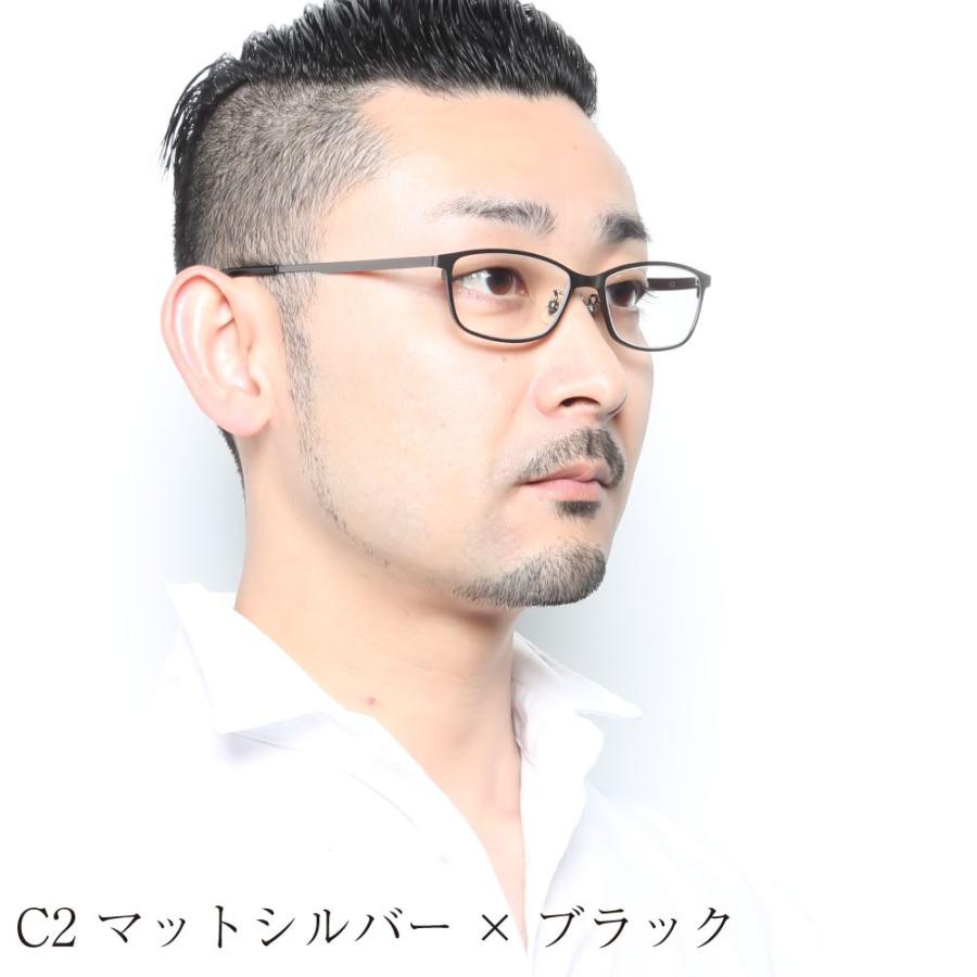 MIDI メガネ 度付き ブルーライトカット 紫外線カット (M-311S