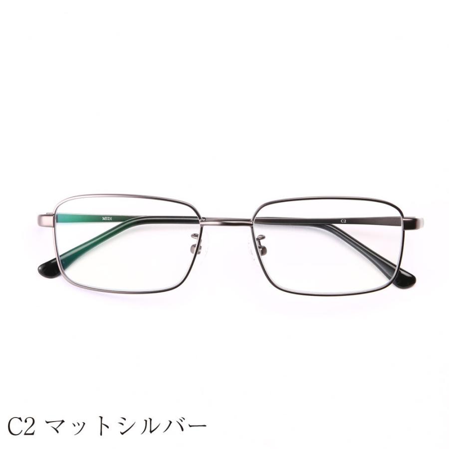 メガネ 度付き ブルーライトカット 紫外線カット (M-314S)｜readingglasses｜14