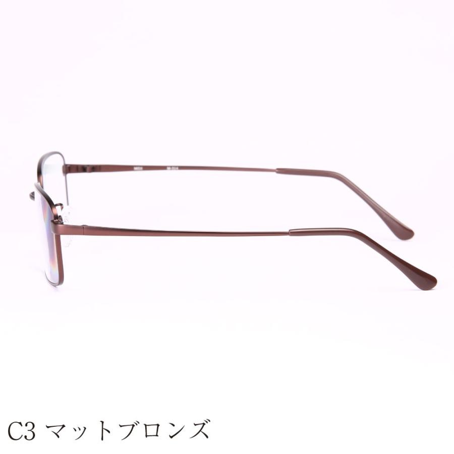 メガネ 度付き ブルーライトカット 紫外線カット (M-314S)｜readingglasses｜17