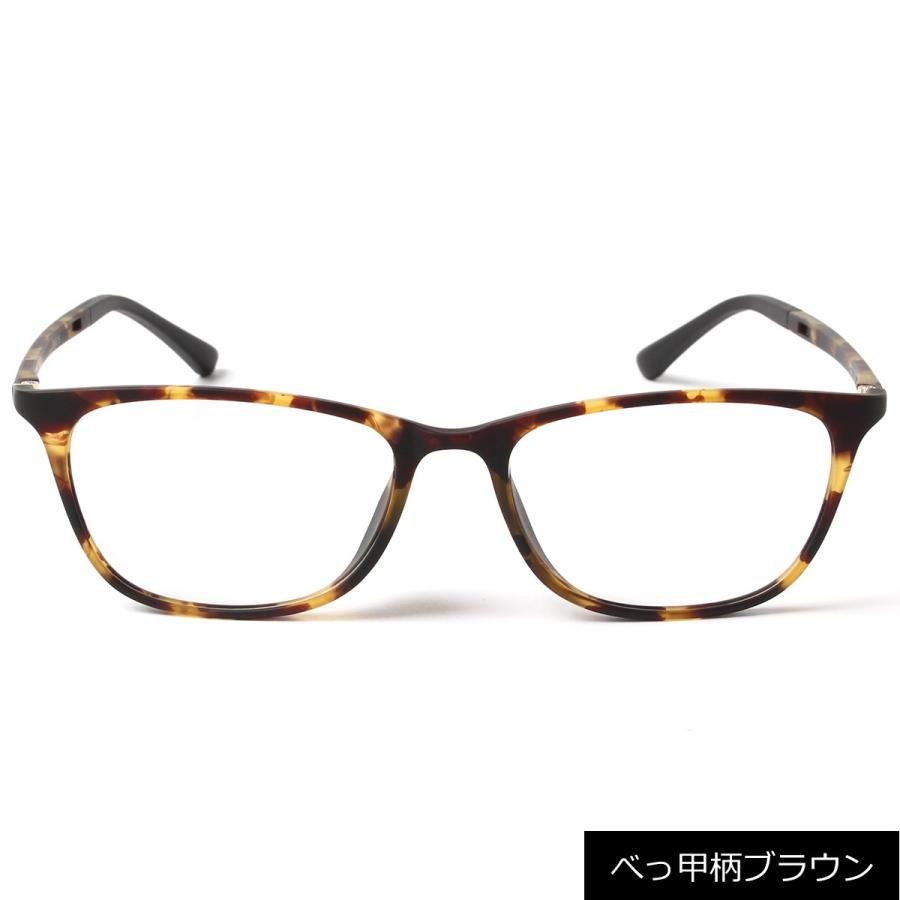 MIDI メガネ 度付き 度あり ウェリントン 軽量 フレーム 近視 遠視