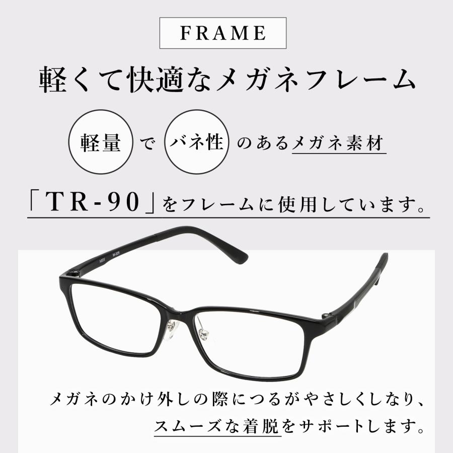 シニアグラス　老眼鏡 MIDI 老眼鏡 シニアグラス おしゃれ メンズ ブルーライトカット 0.25