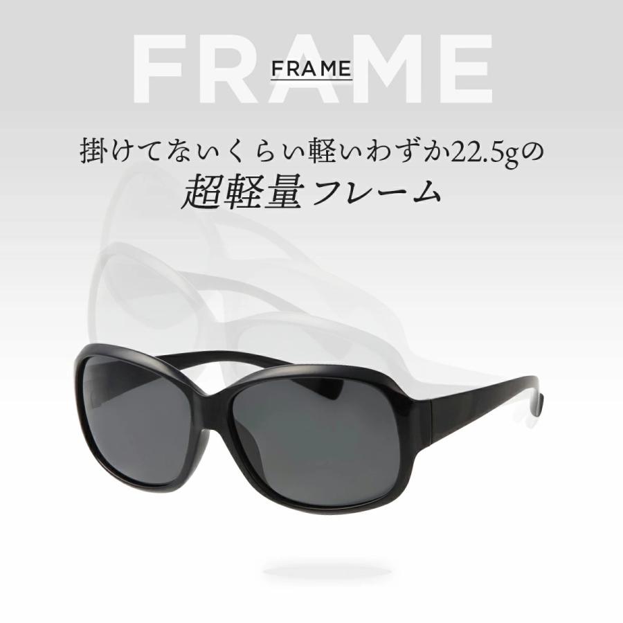 サングラス レディース 偏光 uv uvカット 運転 かわいい 偏光サングラス ドライブ 軽量 運転用 西日 レディースサングラス 紫外線カット 女性 おしゃれ yuaz501 | MIDI | 11