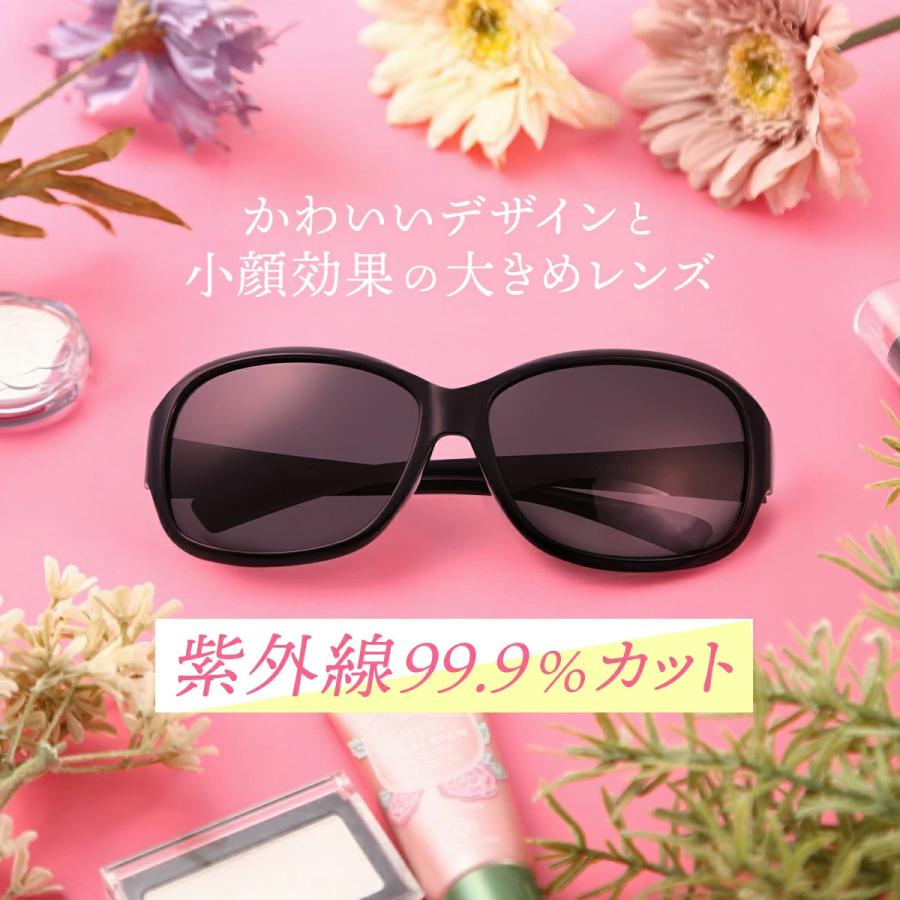 サングラス レディース 偏光 uv uvカット 運転 かわいい 偏光サングラス ドライブ 軽量 運転用 西日 レディースサングラス 紫外線カット 女性 おしゃれ yuaz501 | MIDI | 03