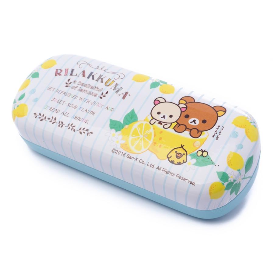 世界的に リラックマ メガネケース 眼鏡拭きセット フレッシュレモン ベリーマx仕様 バネ式ハードケース Clone Beecorp Com Br