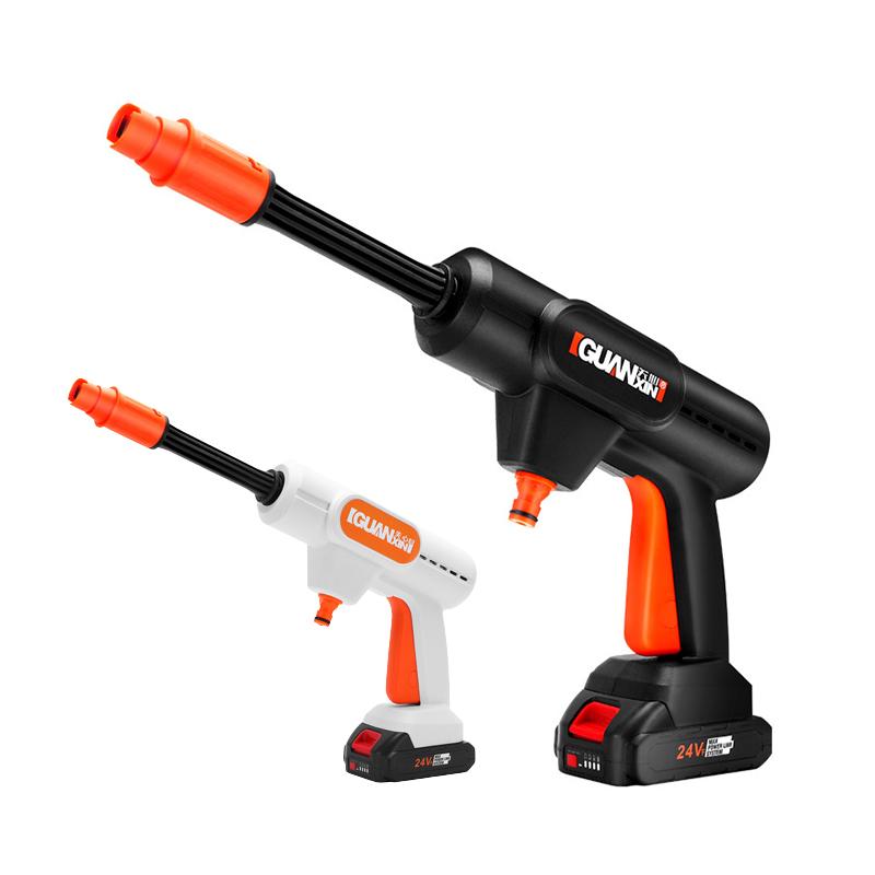 最大69％オフ！ 高圧洗浄機 コードレス 充電式 ポータブル 掃除 洗車