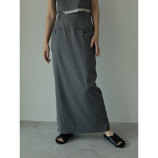 土日祝も即日発送/anuke アンヌーク Twill Pocket Skirt 62410803 2024 