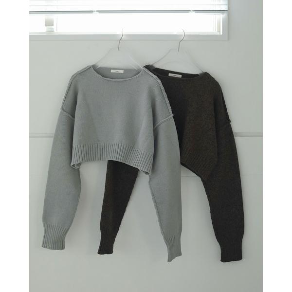 anukeアンヌーク*Sliver Zip Blouzon anuke アンヌーク Halfsleeve