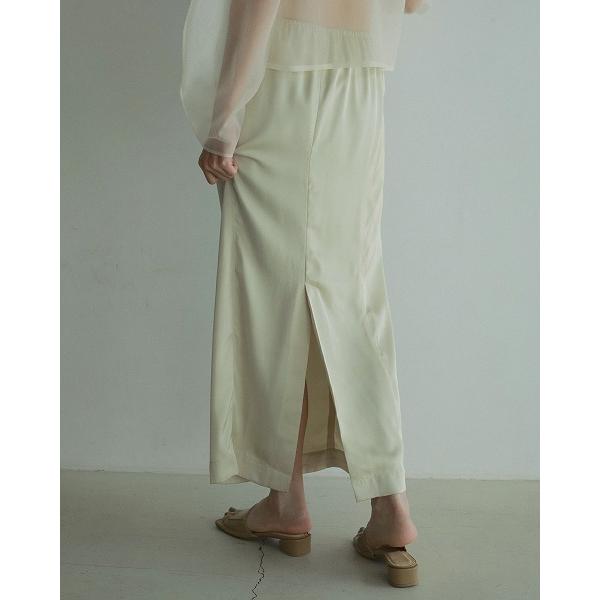 anuke（アンヌーク） 即日発送/anuke Satin Pencil Skirt 62510808