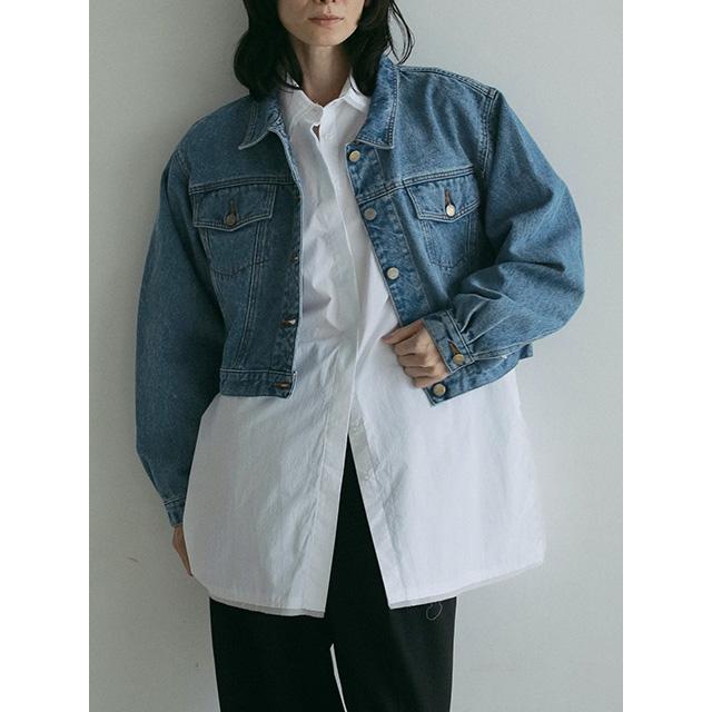 anuke GWも即日発送/anuke アンヌーク Short Denim Jacket anuke GWも即日発送/anuke アンヌーク Short Denim Jacket