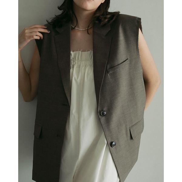 anuke GWも即日発送/anuke アンヌーク Cutoff Over Vest anuke GWも即日発送/anuke アンヌーク Cutoff Over Vest